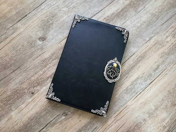 Octopus ipad leather case, handmade ipad cover for M4 iPad Pro 11