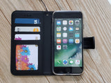 Crow phone leather wallet removable case for iPhone X XS XR 12 13 14 pro max 8 7 Plus Galaxy S22 S21 S20 Ultra S10 Note 20 10 Plus MN2314