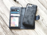 Gothic Floral Rose phone leather wallet removable case for iPhone X XS XR 11 12 Pro Max 8 7 6 Galaxy S21 S20 S10 Note 20 8 9 10 Plus MN2523