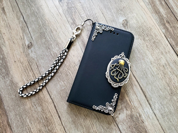 Octopus phone wallet removable case for iPhone X XS XR 12 13 14 pro max 8 7 Plus Galaxy S22 S21 S20 Ultra S10 Note 20 Plus MN1240