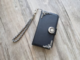 Moon and sun phone wallet removable case for iPhone X XS XR 12 13 14 pro max 8 7 Plus Galaxy S22 S21 S20 Ultra S10 Note 20 10 Plus MN1352