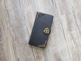 Trinity Celtic Knot phone leather wallet case for iPhone X XS XR 11 Pro Max 8 7 6s Plus Galaxy S20 Ultra S10 S9 S8 Note 8 9 10 Plus MN2077