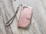 Gothic bat phone leather wallet removable case for iPhone X XS XR 12 13 14 pro max Plus Galaxy S22 S21 S20 Ultra S10 Note 20 10 Plus MN0221