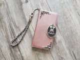 Gothic Twins Skull phone leather wallet removable case for iPhone XS XR 12 13 14 pro max Plus Galaxy S22 S21 S20 Ultra Note 20 Plus MN0224