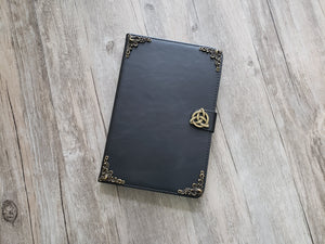 Trinity Celtic Knot handmade ipad case for M4 iPad Pro 11" 13" 2024 M2 iPad Air 11" 13" 2024 iPad Pro 12.9" iPad Air 4 Air 5 MN2379