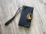 Anne Boleyn Zipper leather wallet case for iPhone X XS XR 11 12 13 14 pro max Galaxy S23 S22 S21 S20 Ultra Note 20 9 10 Plus Pixel 7 MN2862