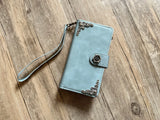 Victorian rose flower leather wallet phone case for iPhone 15 Pro Max Galaxy S24 Plus Ultra Z Fold 5 MN2939