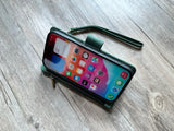 Victorian Mermaid Zipper leather wallet phone case for iPhone 15 Pro Max Galaxy S23 FE Z Fold 5 MN2916