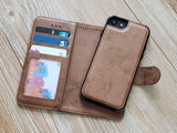 Dolphin phone leather wallet removable case cover for Apple / Samsung MN0823-icasecollections